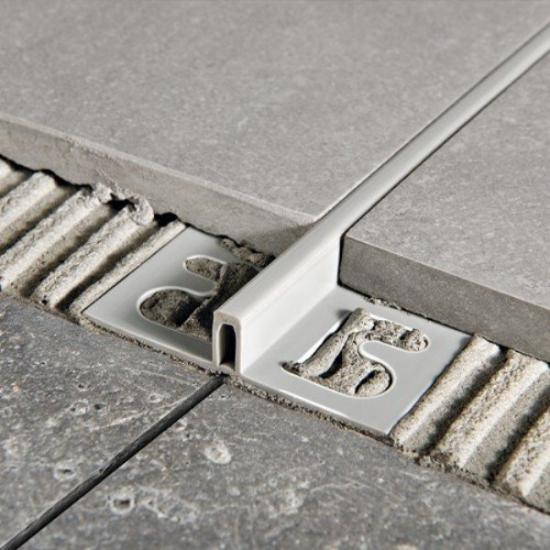 Prekės „Profilis deformacinis, PVC, pilkas, h 10 mm, L 2,5 m“ paveikslėlis