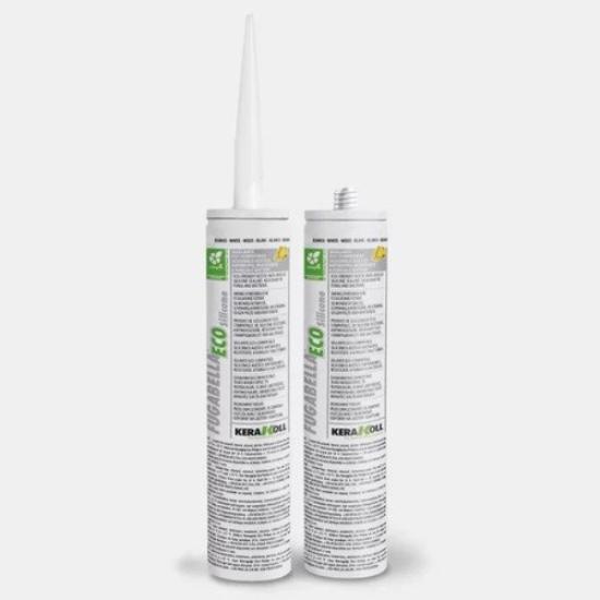 Prekės „Silicone Fugabella Eco 11 brown, 310 ml antipelesinis, silikoninis hermetikas“ paveikslėlis