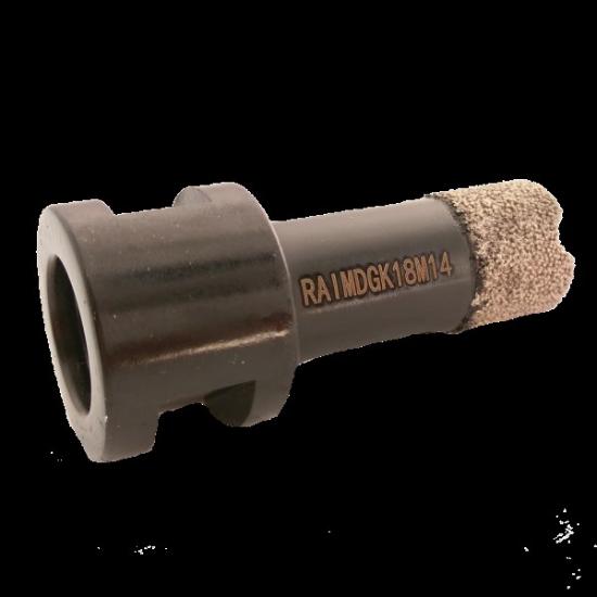 Prekės „Sauso gręžimo antgalis, kietoms medžiagoms, Ø18 mm, M14“ paveikslėlis