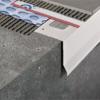 Prekės „Profilis, nerūdijančio plieno, terasos/balkono užbaigimo, h 55 mm, L 2,7 m“ paveikslėlis
