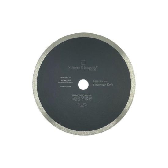 Prekės „Deimantinis diskas lygus, šlapiam pjovimui, Ø250 mm, 25.4 mm“ paveikslėlis
