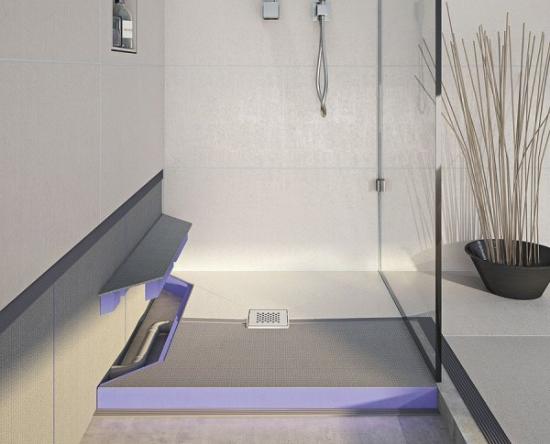 Prekės „JackoBoard Aqua Line Pro (1000x900x60) dušo padas (linijinis trapas)“ paveikslėlis