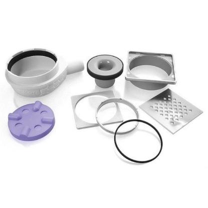Prekės „JackoBoard Drain h 90mm (horizontalus 0,90 l/s) trapas“ paveikslėlis