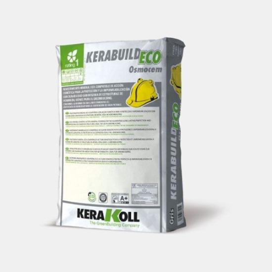 Prekės „Kerabuild Eco Osmocem (pilka), 25 kg, vieno komponento hidroizoliacija“ paveikslėlis