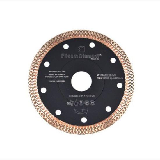Prekės „Deimantinis diskas super turbo, sausam/šlapiam pjovimui, Ø115mm, 22.2 mm“ paveikslėlis