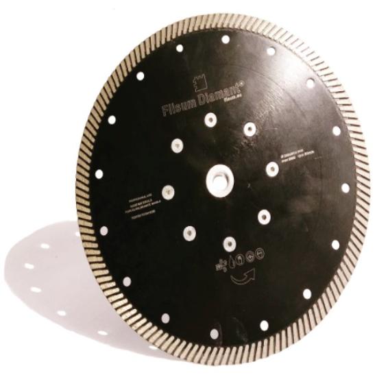 Prekės „Deimantinis diskas turbo, sausam/šlapiam pjovimui, Ø230 mm, Flange M14“ paveikslėlis