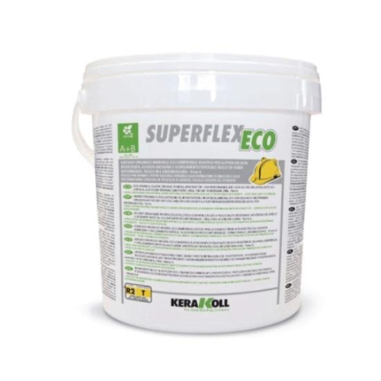 Prekės „Superflex Eco A+B (balti), 8 kg dvieju komponentu organiniai mineraliai klijai (R2T)“ paveikslėlis