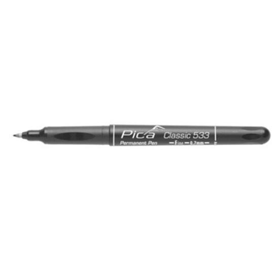 Prekės „Pica Classic Pen, plonas markeris juodos spalvos, 1 vnt.“ paveikslėlis