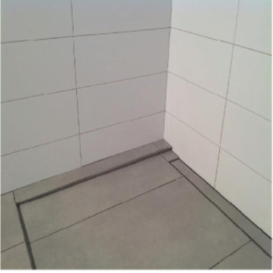 Prekės „Dural Profilis Dušo nerūdijantis plienas, dešininis, h 11 mm, 98 cm“ paveikslėlis