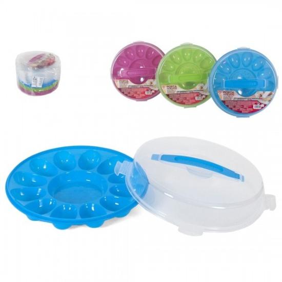Prekės „Dėklas kiaušiniams plast.12vnt. s/d 30cm“ paveikslėlis