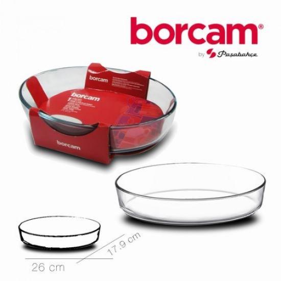 Prekės „Indas kepimui stikl. 1.5L 26*18*6cm oval“ paveikslėlis