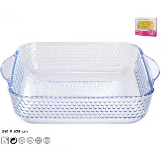 Prekės „Indas kepimui stikl. 3.0L 32*28*6cm RECT“ paveikslėlis