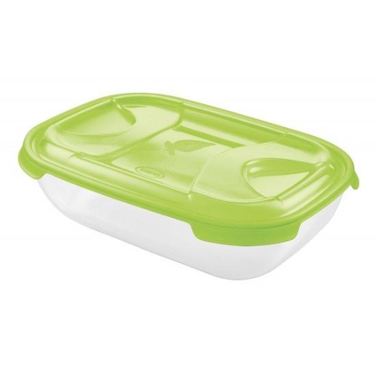 Prekės „Dėžutė maistui plast. 2L 26.4*18.5*7cm NUVOLA“ paveikslėlis