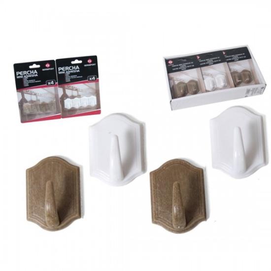 Prekės „Kabliukai plast. 3*4cm 2vnt lipnieji MINI“ paveikslėlis