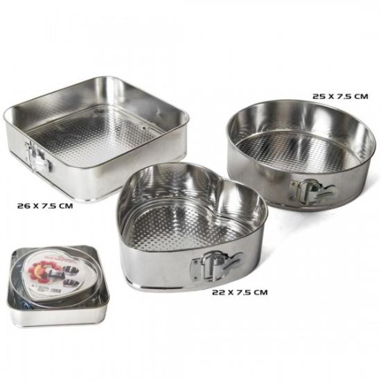 Prekės „Kepimo formų rink. 3vnt 22*25*26/7.5cm“ paveikslėlis