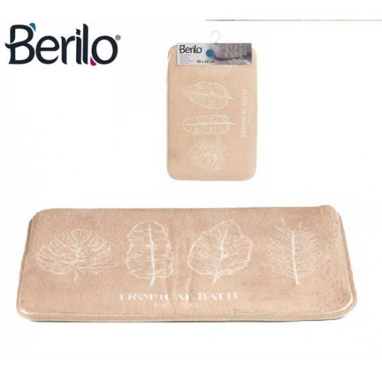 Prekės „Kilimėlis voniai pvc/poliest. 60*40cm BL/GR“ paveikslėlis