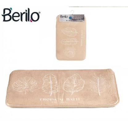 Prekės „Kilimėlis voniai pvc/poliest. 60*40cm BL/GR“ paveikslėlis