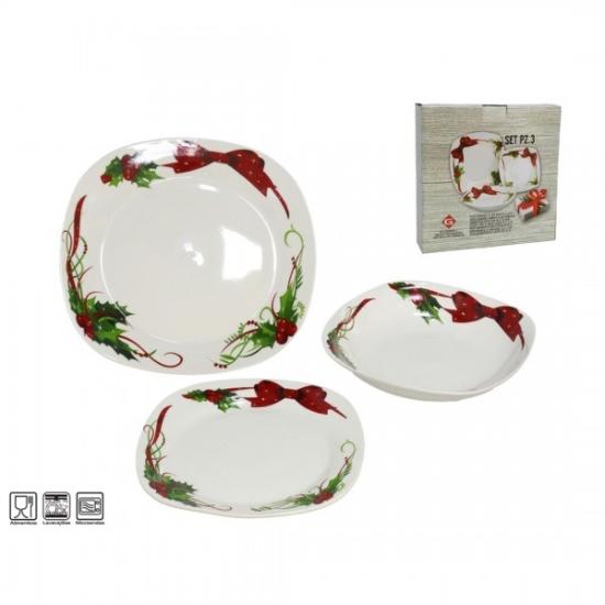 Prekės „Lėkščių rink. 3vnt (19gili/20/27)cm“ paveikslėlis