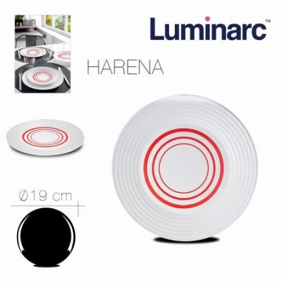 Prekės „Lėkštė 19cm HARENA RED“ paveikslėlis
