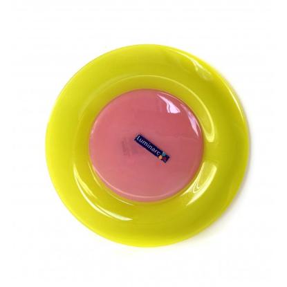Prekės „Lėkštė stikl. LUMINARC (rožinė) 25cm 19279“ paveikslėlis