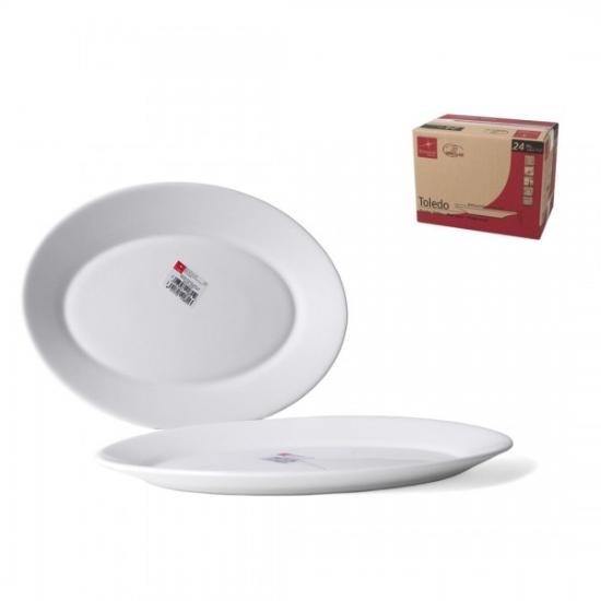 Prekės „Lėkštė TOLEDO BORMIOLI 30*22cm ovali“ paveikslėlis