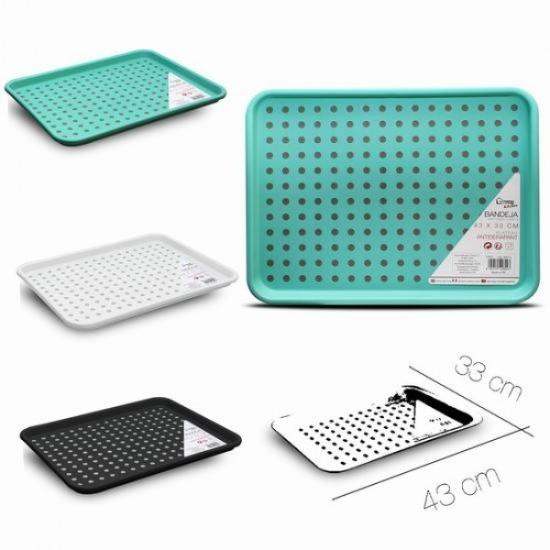 Prekės „Padėklas plast. neslyst. 43*33*2.5cm  22602“ paveikslėlis