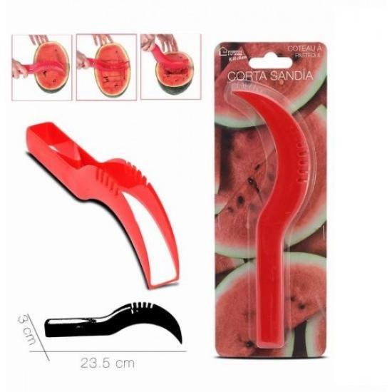 Prekės „Peilis plast. arbūzui 23.5*2.5*3cm“ paveikslėlis