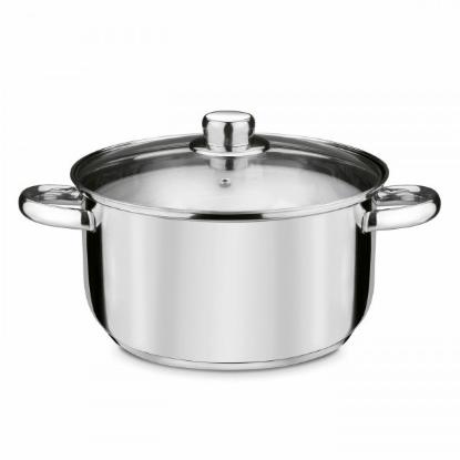 Prekės „Puodas nerūd. pl. 24cm 5.4L indukc. SELVA“ paveikslėlis