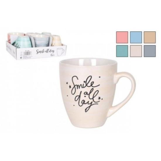 Prekės „Puodukas 550ml SMILE DAY 12295“ paveikslėlis
