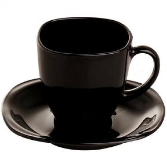 Prekės „Puodukų 200ml s/l stikl.6vnt. rink. CARINE Black“ paveikslėlis