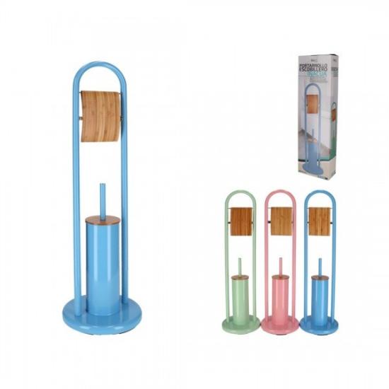 Prekės „Šepetys WC su stovu ir laikikliu tualet.pop 80*22c“ paveikslėlis