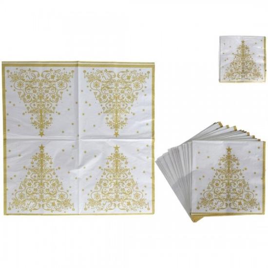Prekės „Servetėlės popierinės 33*33cm 20vnt. ADORN“ paveikslėlis