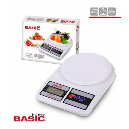 Prekės „Svarstyklės virtuvinės elektron. 7kg BASIC“ paveikslėlis