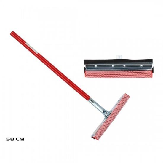 Prekės „Valytuvas langams 58*24cm su mediniu kotu“ paveikslėlis