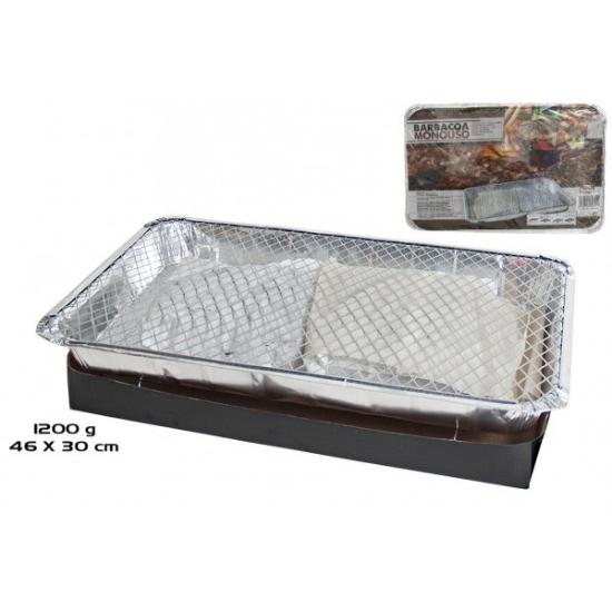 Prekės „Vienkartinė kepsninė BBQ,1200g 46*30cm“ paveikslėlis