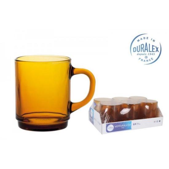 Prekės „Puodukas stikl. 260ml DURALEX rudas“ paveikslėlis