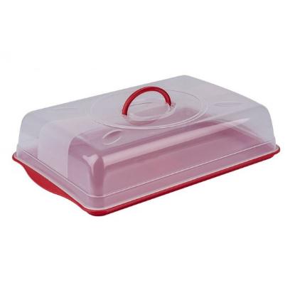 Prekės „Padėklas plast. su dangčiu 40*30cm 3908“ paveikslėlis