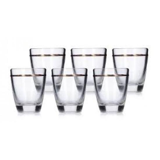 Prekės „Stikliukai 25ml 6vnt Barylka decor juost.“ paveikslėlis
