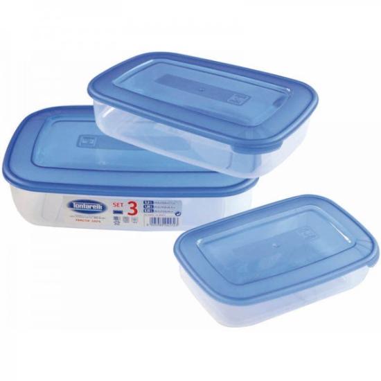 Prekės „Dėžutės maistui plast. 1/2/3L 3vnt FAMILY“ paveikslėlis