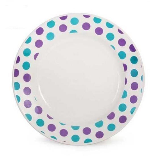 Prekės „Lėkštė 24.5cm DOTS 1“ paveikslėlis