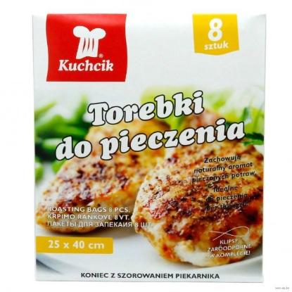 Prekės „Kepimo rankovė 25*40cm 8vnt 2410“ paveikslėlis