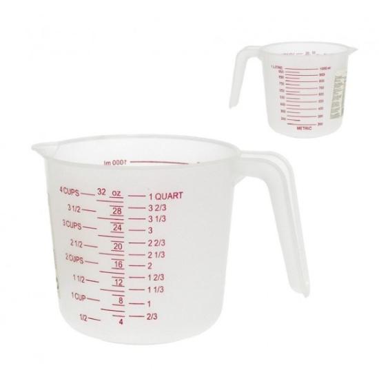 Prekės „Indas matavimui plast. 1.0L PW9082“ paveikslėlis