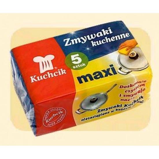 Prekės „Virtuvinės kempinėlės MAXI 5vnt 3011“ paveikslėlis