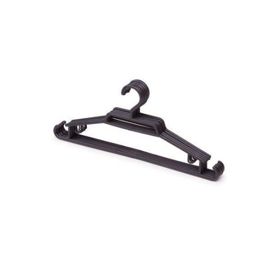 Prekės „Pakabos rūbams plast. 40*20cm 5vnt 0345“ paveikslėlis