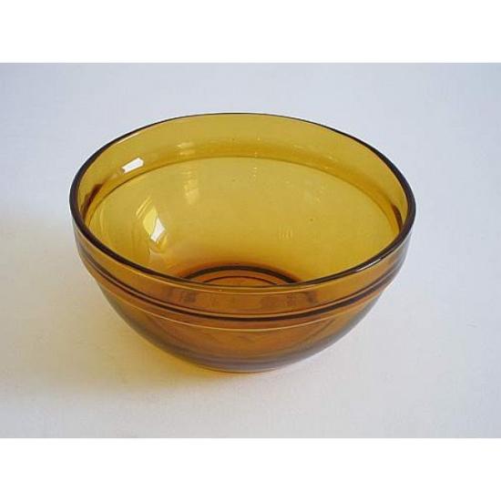Prekės „Salotinė stikl. 12cm 0588 rudos spalvos 0588 AM“ paveikslėlis