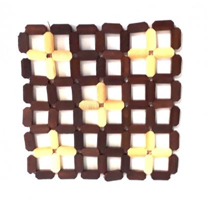 Prekės „Padėkliukas bambukinis 15*15cm Z002“ paveikslėlis