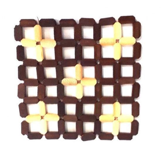 Prekės „Padėkliukas bambukinis 15*15cm Z002“ paveikslėlis