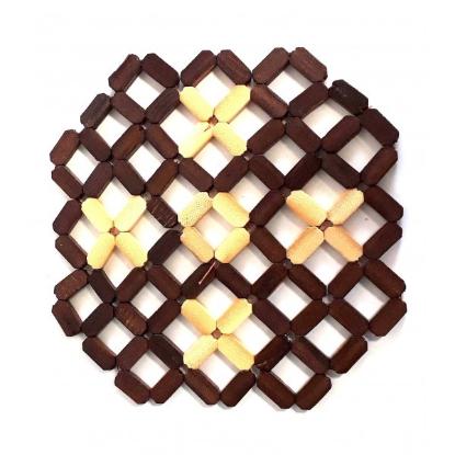 Prekės „Padėkliukas bambukinis 16*16cm Z003“ paveikslėlis