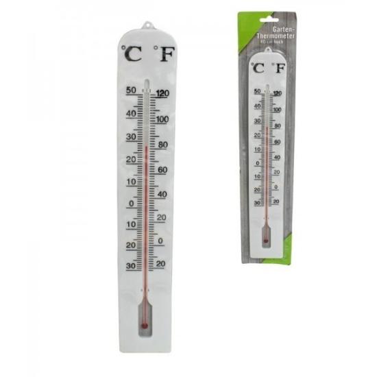 Prekės „Termometras lauko plastikinis 40*6.5*0.9cm“ paveikslėlis