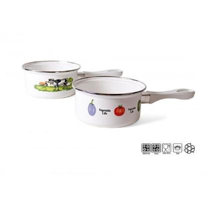 Prekės „Kaušas emal. 16cm 1.1L 79508“ paveikslėlis